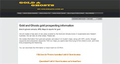 Desktop Screenshot of goldandghosts.com.au